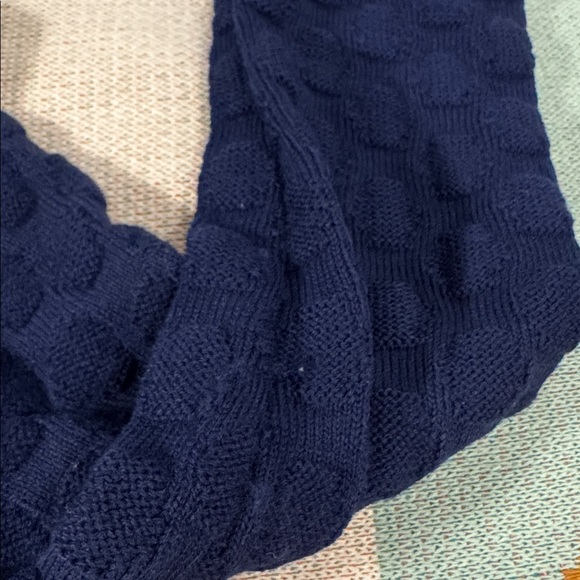 Vintage 1960s The Wooden Indian Navy Sweater Coat Large Union Retro Mod Cardigan - Picture 11 of 16